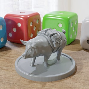 Warpig - Post-Apocalyptical Miniatures for Zona Alfa - Fallout Wasteland - Tabletop RPG - 20mm / 28mm / 32mm Scale Minifigure