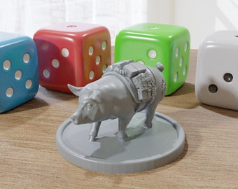 Warpig - Post-Apocalyptical Miniatures for Zona Alfa - Fallout Wasteland - Tabletop RPG - 20mm / 28mm / 32mm Scale Minifigure