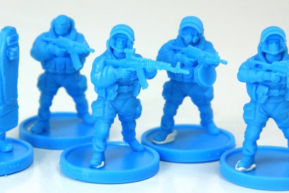 Rifle Squad Miniatures Wargaming modernes pour RPG de table