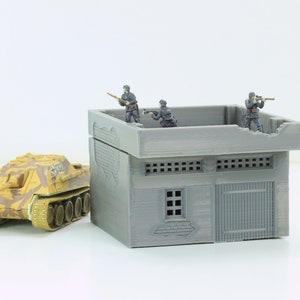 Arab Urban Building - Workshop - Tabletop Wargaming Terrain - Miniature Gaming - 3D Printed