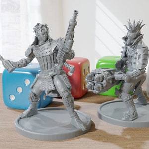Wasteland Raiders Alpha - 28mm / 32mm - Post Apocalyptic Minis - Ideal Proxy for Zona Alfa - Fallout Wasteland - Tabletop RPG Games