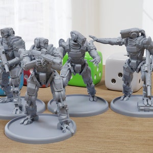Roadrunner Bob  - 3D Printed - Cyberpunk / Sci-Fi - Tabletop Miniature Wargaming - 28mm / 32mm Scale Minifigures