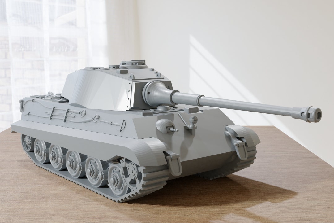 Pz.kpfw.vi «tiger II» (sd.kfz.182) - 3D Resin Printed 28mm