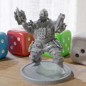 Wasteland FatGuy - 28mm / 32mm - Post Apocalyptic Minifigure - Ideal Proxy Miniature for Zona Alfa - Fallout Wasteland - Tabletop RPG Games