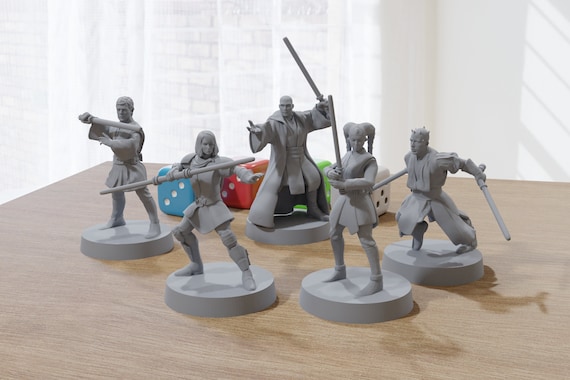 Jedi Knights Star Wars Legion 35mm 