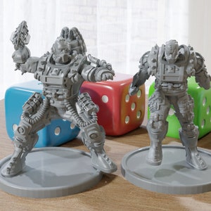 Wasteland Dwarfs - 28mm / 32mm - Post Apocalyptic Minifigure - Ideal Proxy Miniature for Zona Alfa - Fallout Wasteland - Tabletop RPG Games