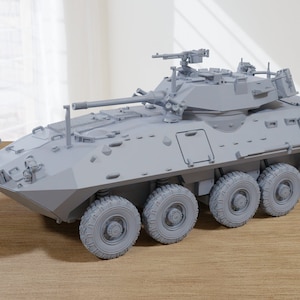 LAV 25 APC - 3D Resin Printed 28mm / 20mm / 15mm Miniature Tabletop Wargaming Combat Vehicle