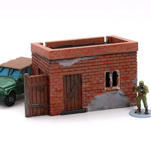 Noob Stalker / Loner - Small Camp Shed Utility Hut - ZONA ALFA / KONTRABAND 3D Printed Tabletop Wargaming Terrain