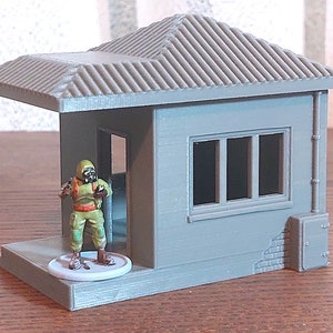 Guard Hut - Miniature Wargaming Terrain - Zona Alfa - Team Yankee - 3D Print