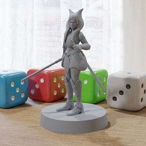 Ahsoka - Star Wars Legion 35mm Proxy Miniature for Tabletop RPG