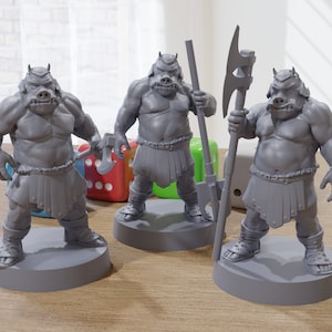 Guardias Gamorreanos - Star Wars Legion Miniatura de 35 mm para RPG de mesa