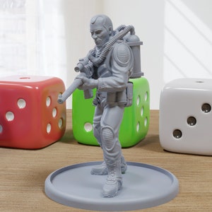 Strelok Sniper - 3D Printed Minifigure - Post Apocalyptic Miniature for Zona Alfa - Fallout Wasteland