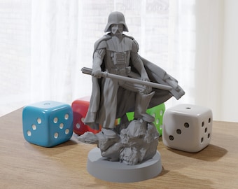 Darth Vader - Star Wars Legion 35mm Proxy Miniature for Tabletop RPG