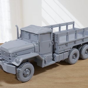 M54 Open Truck - 3D Resin Printed Modern Wargaming Vehicles - Miniatures for Tabletop Wargames - TTRPG