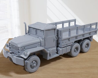 M54 Open Truck - 3D Resin Printed Modern Wargaming Vehicles - Miniatures for Tabletop Wargames - TTRPG