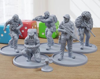 Street Gangsters - 3D Printed Minifigures for Modern Tabletop Wargaming ...