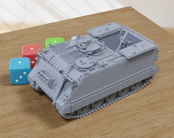 M113A1G Panzermorser - 3D Printed - 28mm Scale - Miniature Wargaming Vehicle - Tabletop Wargames - Model Railroad
