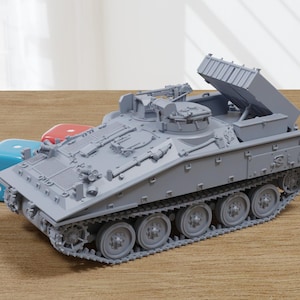 FV102 Striker - British Anti-tank missile carrier - 3D Printed Miniature Tabletop Wargaming Combat Vehicle 28mm / 15mm  Scale