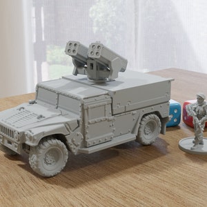 Armed Humvee (hummer) - Miniature Gaming Tabletop RPG - 28mm Vehicle - Etsy