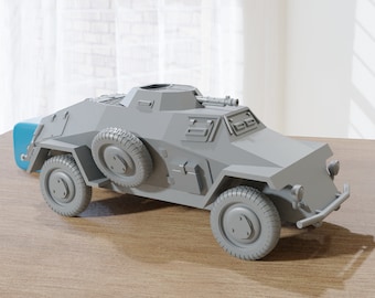 WW2 German SD.KFZ 221: 28mm Resin Printed Wargaming Vehicle