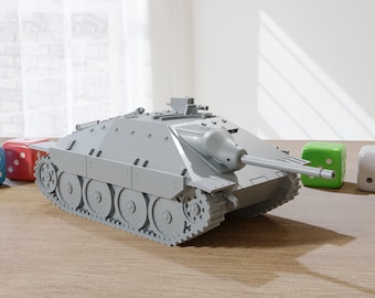Hetzer - WW2 German Tank - 3D Resin Printed 28mm / 20mm / 15mm Miniature Tabletop Wargaming Vehicle