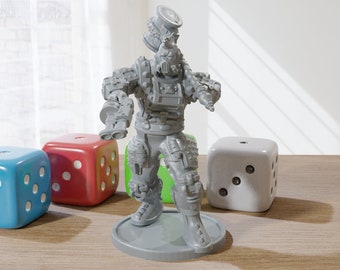 Wasteland Giant - 28mm / 32mm - Post Apocalyptic Minifigure - Ideal Proxy Miniature for Zona Alfa - Fallout Wasteland - Tabletop RPG Games