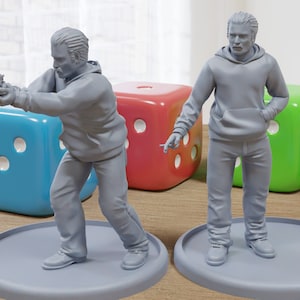 Insurgent Covert-Ops - Modern Wargaming Miniatures for Tabletop RPG - 28mm / 32mm Scale Minifigures
