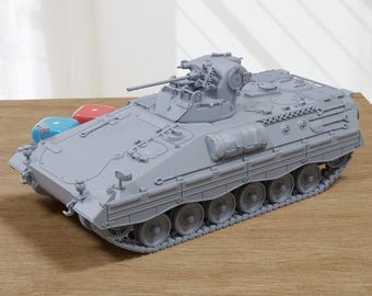 Marder 1A2 - Stowed - West German Cold War Era - 3D Printed Miniature Wargaming Combat Vehicle