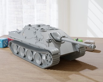 Jagdpanzer  - WW2 German Tank - 3D Resin Printed 28mm / 20mm / 15mm Miniature Tabletop Wargaming Vehicle