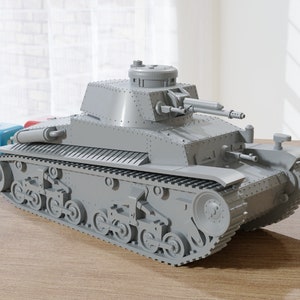 PZ KPFW 35(t) - WW2 German Tank - 3D Resin Printed 28mm / 20mm / 15mm Miniature Tabletop Wargaming Combat Vehicle