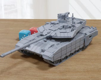T-90M Breakthrough - Modern War - 3D Printed Miniature Wargaming Combat Vehicle