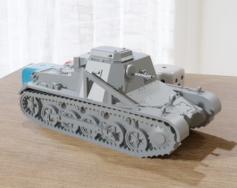 Sd.Kfz. 265 Panzerbefehlswagen German WW2 - 3D Resin Printed 28mm / 20mm / 15mm Miniature Tabletop Wargaming Vehicle