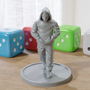 Arab Infiltrator - Modern Wargaming Miniature for Tabletop RPG - 28mm / 32mm Scale Minifigure