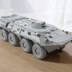 BTR-80 - Modern Wargaming Miniatures for Tabletop RPG - 28mm / 20mm Scale Armored Personnel Carrier