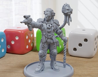 Benedict Bounty Hunter - 3D Printed Proxy Minifigures for Sci-fi Miniature Tabletop Games like Stargrave and Five Parsecs from Home