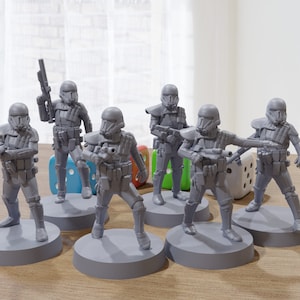 Death Troopers Squad - Star Wars Legion 35mm Proxy Miniature for Tabletop RPG