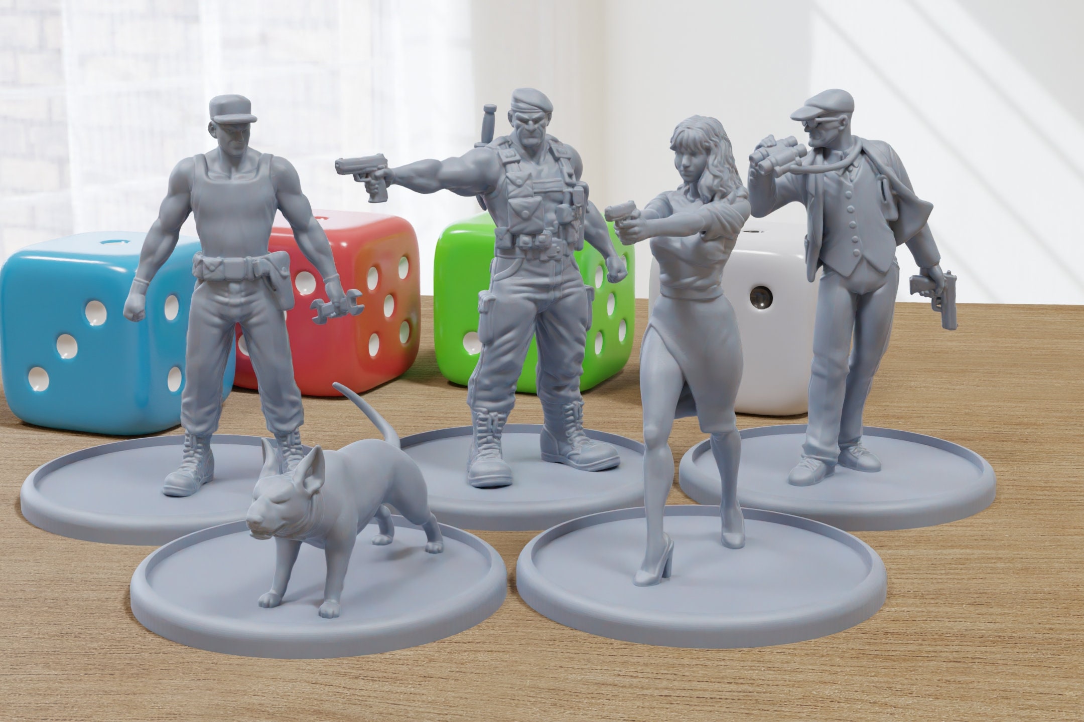 Command Projects Miniatures Commandos Unit Alpha - Modern / Historical Wargaming Miniatures for ...