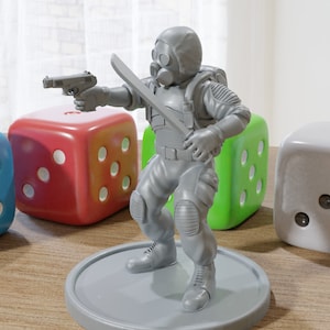 Stalker Loner with Manchette - ZONA ALFA - 28mm / 32mm Minifigure - Modern Wargaming Miniatures for Tabletop RPG