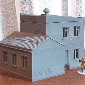 HQ / Weaponry / Communications - Miniature Wargaming Terrain - Zona Alfa - Team Yankee - 3D Print