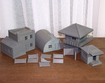 East European Military Outpost - Miniature Wargaming Terrain - Zona Alfa - Team Yankee - 3D Print