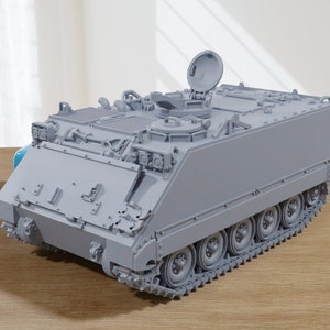 M113A2 - 3D Resin Printed Modern Wargaming Vehicles - Miniatures for Tabletop Wargames - TTRPG