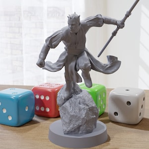 Darth Maul - Hero Pose - Star Wars Legion 35mm Proxy Miniature for Tabletop RPG image 1