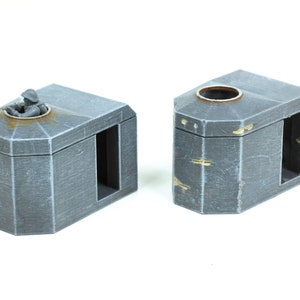 Bauform 58C Tobruk - Atlantic Wall Pillbox Bunkers - 15mm 20mm 28mm Tabletop Wargaming Terrain - Bolt Action