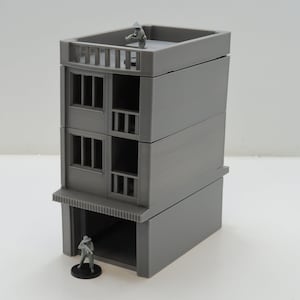 Vietnam Urban Commercial / Residential Building (VUB_T02) Nam, Hue, Saigon insipred 3D Printed Tabletop Wargaming Miniature Terrain
