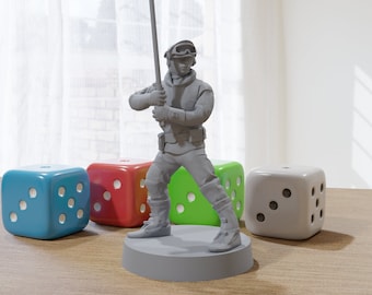 Luke - Battle of Hoth - Star Wars Legion 35mm Proxy Miniature for Tabletop RPG