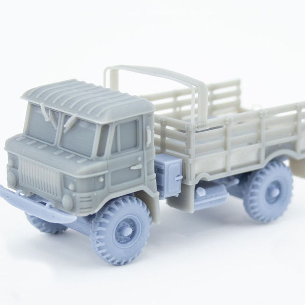 GAZ-66 Soviet (off-road) military truck | 28mm / 20mm / 15mm Wargaming Vehicle Compatible with Team Yankee