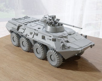 BTR-82A - Modern Wargaming Miniatures for Tabletop RPG - 28mm / 20mm Scale Armored Personnel Carrier