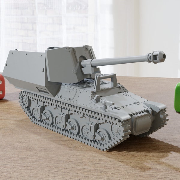 Marder I - WW2 German Tank - 3D Resin Printed 28mm / 20mm / 15mm Miniature Tabletop Wargaming Vehicle
