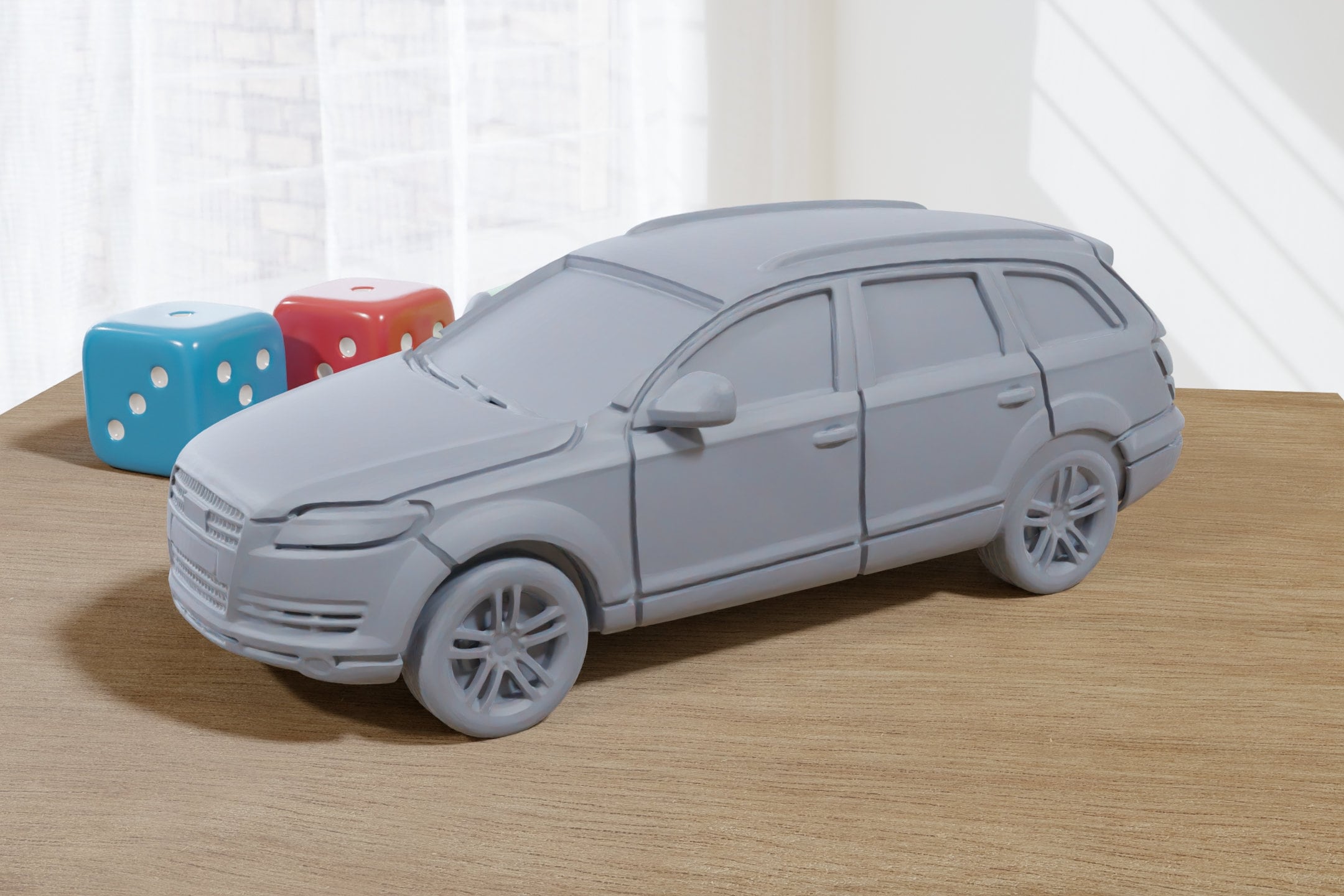 Modern SUV - 3D Printed Vehicle for Miniature Tabletop Wargames TTRPG ...