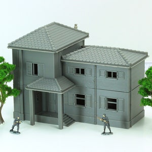 Italian House - Rural Villa DS T1 - Historical Tabletop Wargaming Terrain - Miniature Gaming - 3D Printed